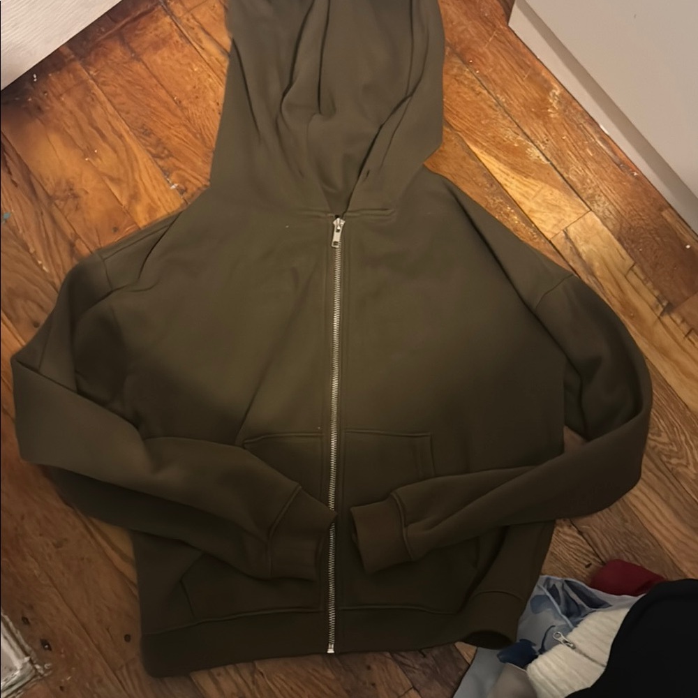 Forever 21 Olive Green Hoodie
